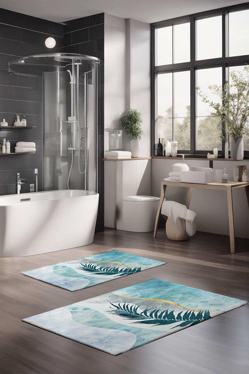 Set covorase de baie, L'essentiel Maison, CT-5424, Multicolor - imagine 3